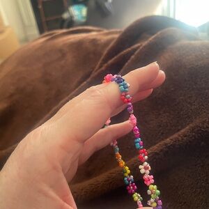 Colorful Handmade Beaded Bracelet Perfect For Adults Or Children